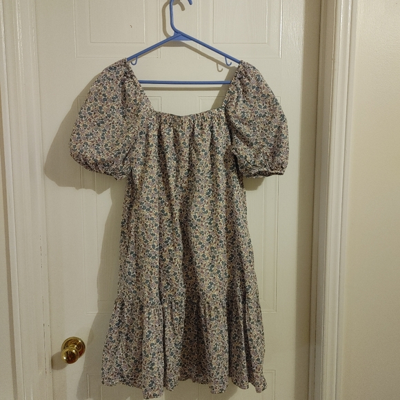 Uniqlo Printed Cotton Short Sleeve Mini Dress - Picture 10 of 10